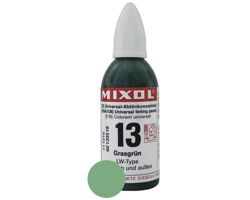 MIXOL® Abtönkonzentrat 13 grasgrün 20 ml MIXOL® Abtönkonzentrat 13 grasgrün 20 ml
