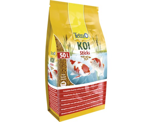 Tetra aliment pour poissons bâtonnets Pond Koi 50 l Aliment pour poissons Tetra Koi Sticks, 50 litres
