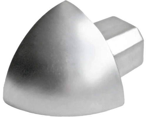 Pièce d'angle pour profilé de finition en quart-de-cercle Durondell aluminium Protection d''angle en métal