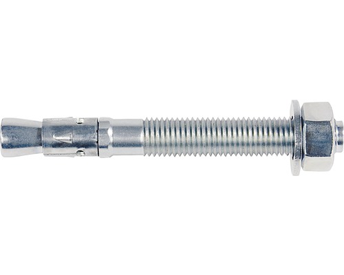 Bolzenanker Stahl verzinkt FBN II 10/10 50 Stück Metallanker mit Schraube und Mutter