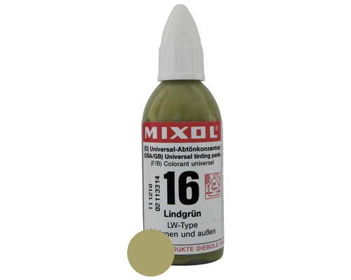 MIXOL® Abtönkonzentrat 16 lindgrün 20 ml MIXOL® Abtönkonzentrat 16 lindgrün 20 ml