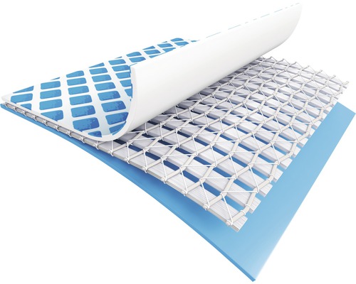 Vue détaillée d''un fond de piscine multicouche avec motif