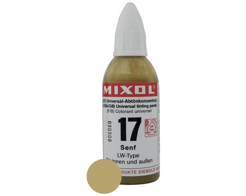 MIXOL® Abtönkonzentrat 17 senf 20 ml MIXOL® Abtönkonzentrat 17 senf 20 ml