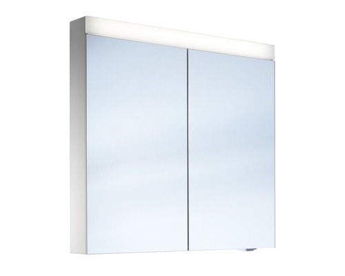 Armoire de toilette Schneider Spiegelschränke PATALINE 60 cm blanc 2 porte LED