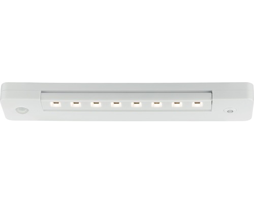 Éclairage d'armoire LED avec capteur à intensité lumineuse variable 1x1,6W 140 lm 3000 K blanc chaud Smartlight chrome/mat l 250 mm