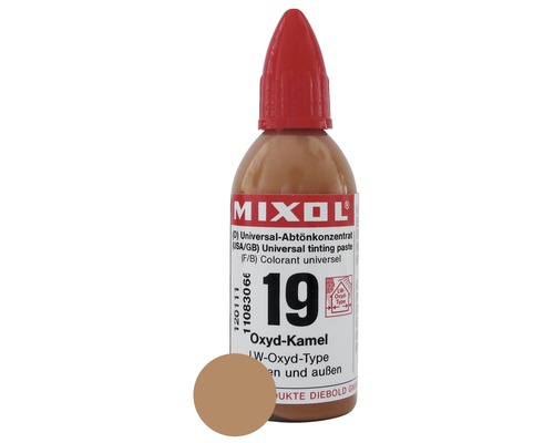 MIXOL® Abtönkonzentrat 19 Oxyd camel 20 ml MIXOL® Abtönkonzentrat 19 Oxyd camel 20 ml
