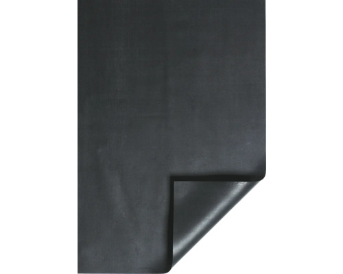Bâche pour bassin PROFI Heissner en caoutchouc 1.0 mm 6 m de largeur, noire article au mètre Bâche pour bassin PROFI Heissner en caoutchouc 1.0 mm 6 m de largeur, noire article au mètre