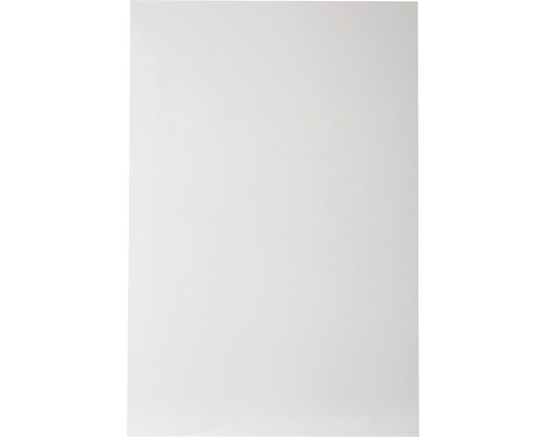 Crédence de cuisine blanc 1200 x 800 x 3 mm Feuille de papier blanche