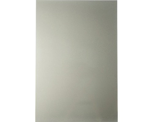 Crédence de cuisine alu argent-noir 1200 x 800 x 3 mm Plaque métallique