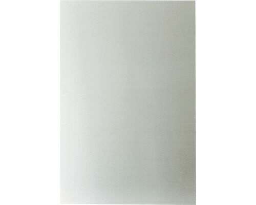 Crédence de cuisine alu brossé 1200 x 800 x3 mm Surface claire et plane