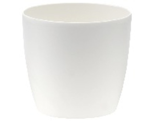 Cache-pot elho Brussels en plastique Ø 14 cm blanc