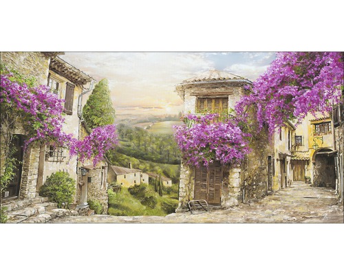 Image sur toile Colourful Toscana 50x100 cm