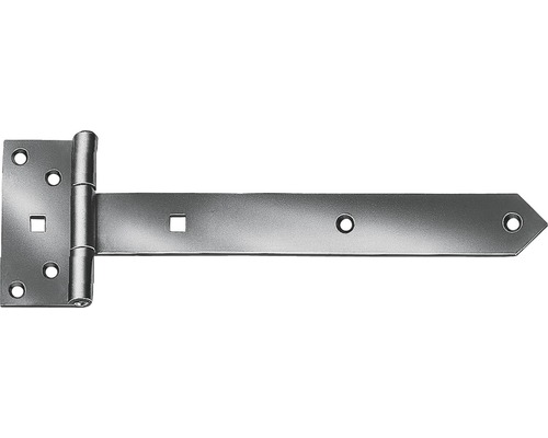 Charnière à penture droite Type 124 légère, 300x33 mm, acier inoxydable