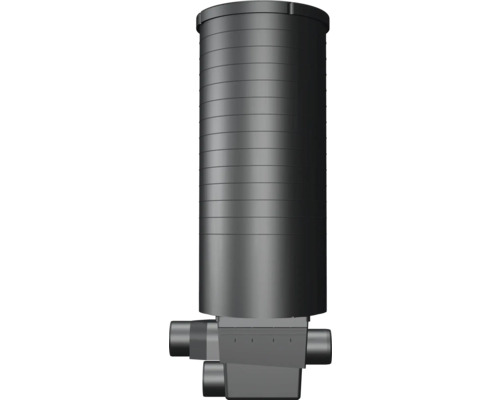 Filtre encastré avec un insert filtre et un puits de contrôle et de nettoyage Elément d''infiltration des eaux de pluie pour l''évacuation souterraine des eaux de pluie