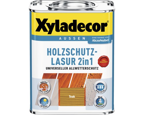 Lasure de protection Xyladecor teck 750 ml