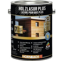 HORNBACH Holzlasur Plus teak 2,5 L-thumb-5