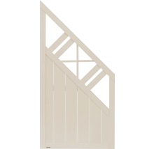 Élément de clôture Konsta Provence droite 90x180/90 cm naturel