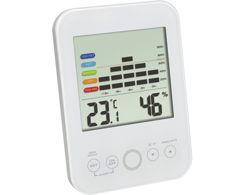Thermomètre numérique pour mesurer la température et l''humidité