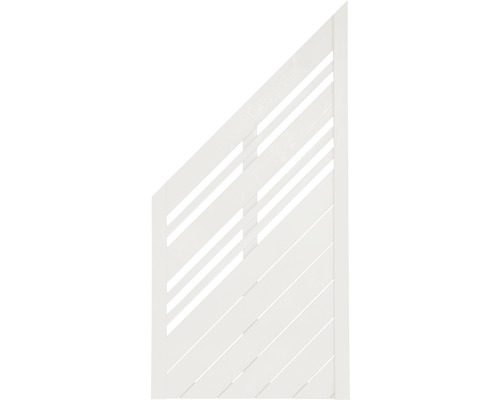 Élément de finition Konsta Reddy gauche 90 x 180/90 cm blanc crème