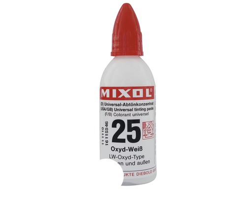 MIXOL® Abtönkonzentrat 25 Oxyd weiss 20 ml