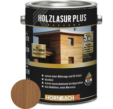 HORNBACH Holzlasur Plus teak 2,5 L-thumb-0
