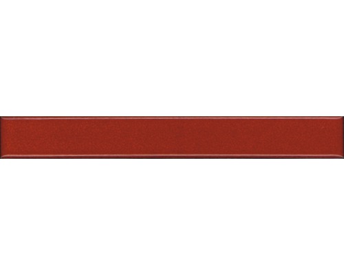 Frise en céramique rouge 2.5x20 cm