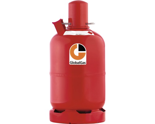 Global Gas Propane 5 kg Bouteille de gaz propane GlobalGas rouge