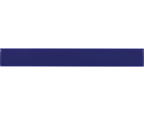 Frise en céramique bleu cobalt 2,5x20 cm Z-5-60 plat