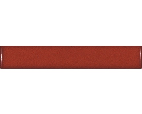 Frise en céramique Z-7-50 rouge 15x2.5 cm