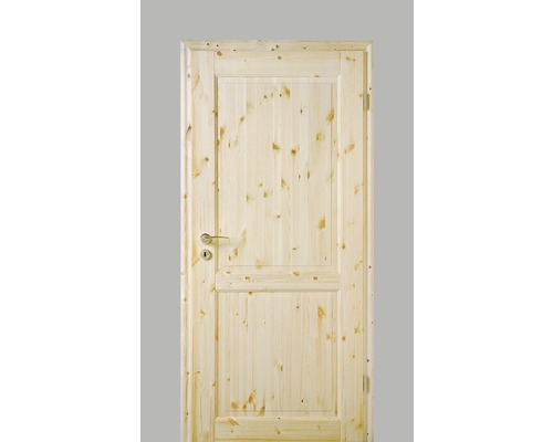 Porte intérieure Pertura Fengur style maison de campagne pin 61.0x198.5 cm droite 02/02