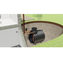 Regenwassernutzungsanlage Parat 6000 Liter