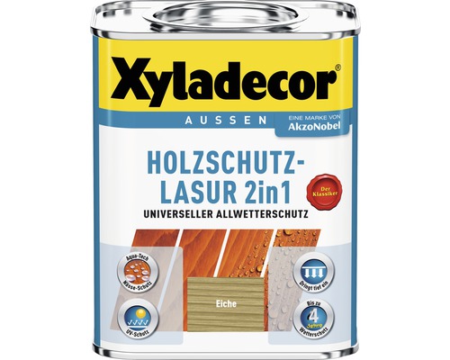 XYLADECOR Holzschutz-Lasur eiche 750 ml