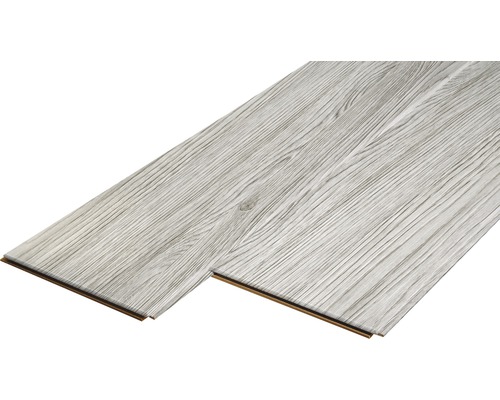 Panneau décoratif Quadro Plus, Chêne blanc, 12x200x2000 mm Jonction de deux lames de stratifié avec structure en bois