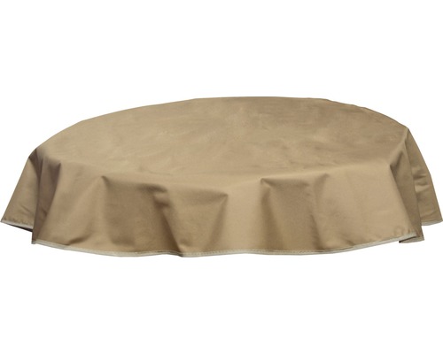 Tischdecke Ø 160 cm, sand