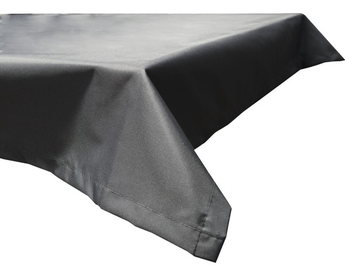 Nappe 130 x 230 cm polyester rectangulaire anthracite