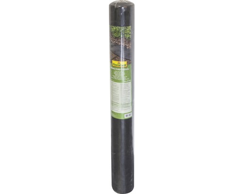 Film pour mauvaises herbes climatisé FloraSelf 50 x 0,9m 33 g/m² Rouleau de toile de paillage FloraSelf