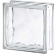 Glasbaustein Wolke weiss 19 x 19 x 8cm-thumb-0