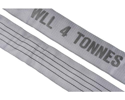 Hebegurt mit einer Tragfähigkeit von 4 Tonnen