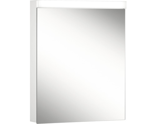 Armoire de toilette Schneider Spiegelschränke NOVARA 60 cm blanc 1 porte LED