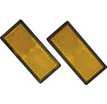 Kit de réflecteurs orange 86x40 mm pour remorque pack = 2 pces