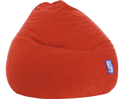 Pouf Sitting Point Beanbag Easy XXL env. 300 litres tomate 80x130 cm