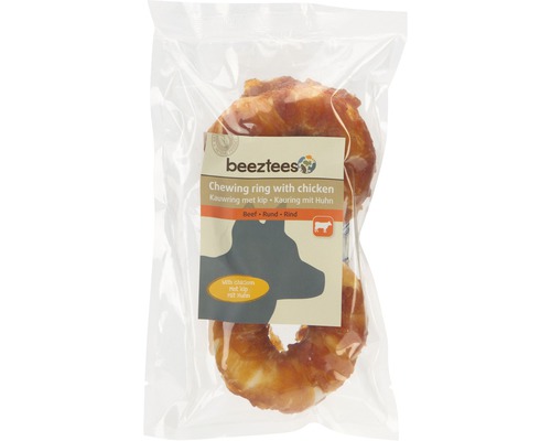 Beeztees Hundesnack Kauring mit Huhn 2, x 7,5 cm