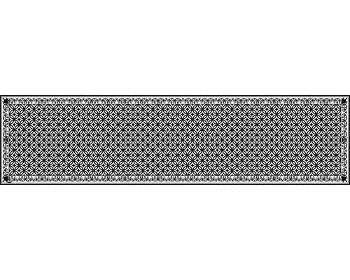 mySPOTTi Bodenschutzmatte buddy Lago L 2550x650x0.5 mm Rechteckiger Teppich mit floralem Muster