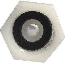 Raccord hexagonal en plastique avec joint