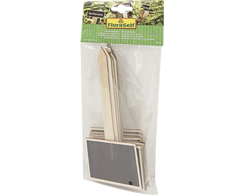 FloraSelf Lot de panneaux pour herbes aromatiques, 10 pièces, pour l''identification des plantes