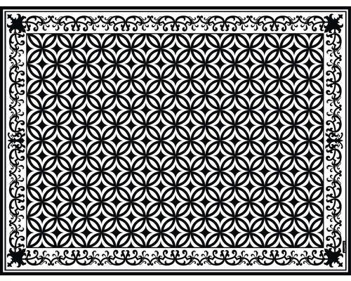 Tapis de sol mySPOTTi buddy Lago S 850x650x0.5 mm Tapis avec motif géométrique