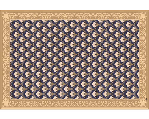 Tapis de sol mySPOTTi buddy Elisabeth XL 1360x2030x0.5 mm Tapis avec motif floral et bordure