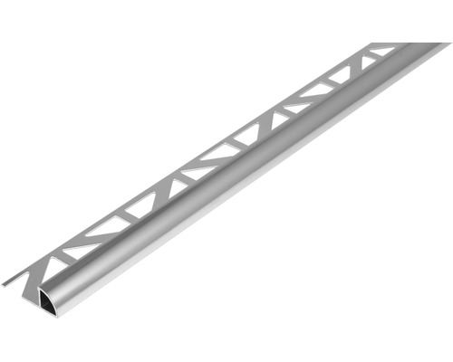 Viertelkreis-Abschlussprofil Dural Durondell DRAE 80 Aluminium Länge 250 cm Höhe 8 mm