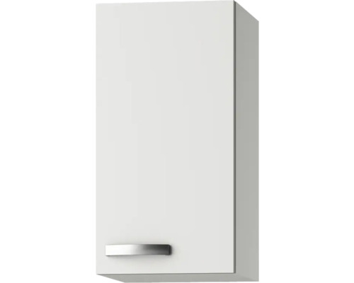 Armoire suspendue Lagos blanc brillant satiné (lxHxp) 30.0x57.6x34.6 cm