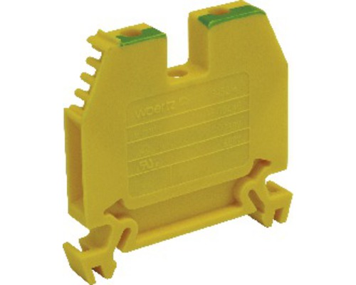 Reihenklemme 6 mm2 gelbgrün Reihenklemme 6 mm2 gelbgrün